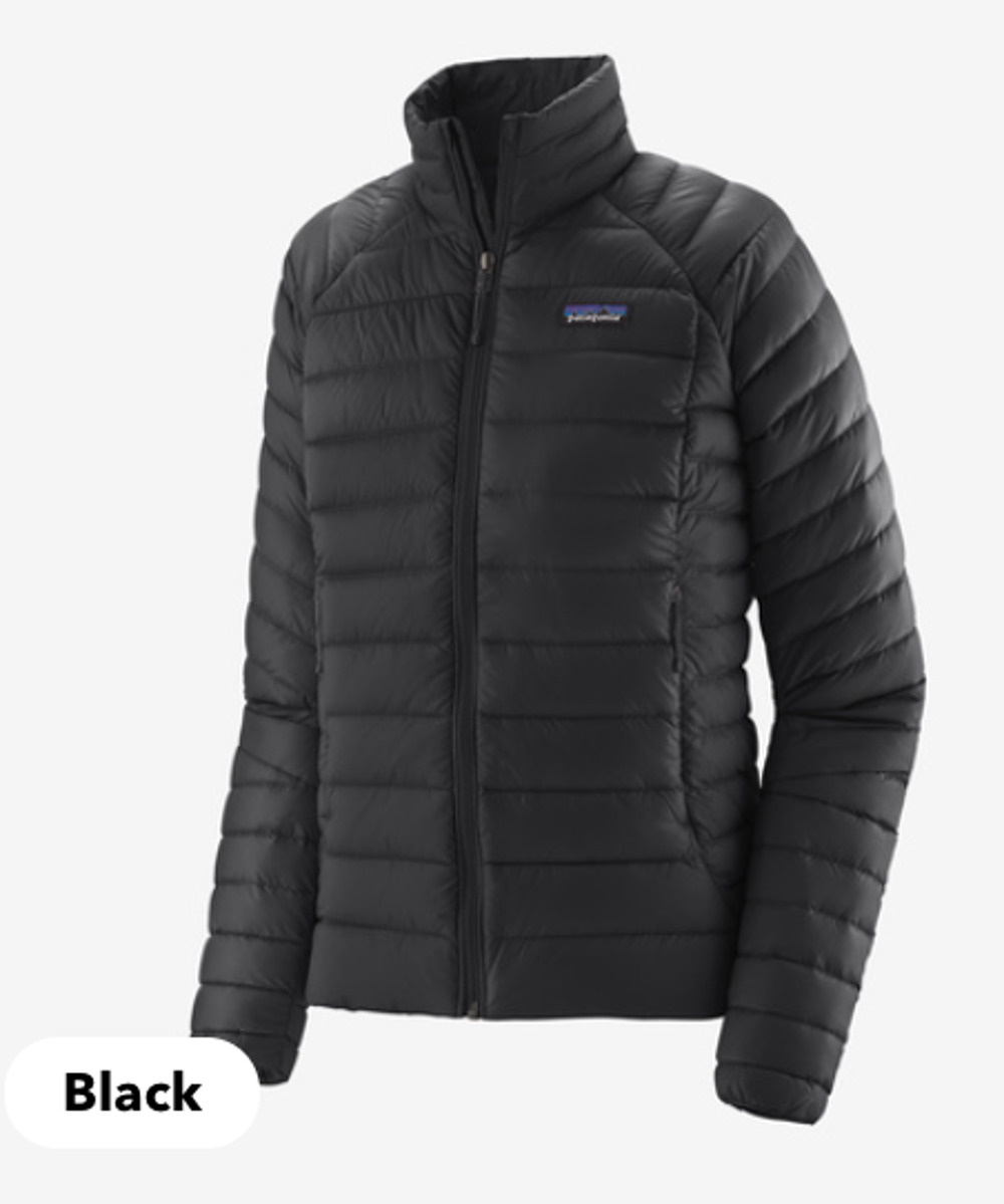 Patagonia black Quilted Puffer Jacket Down Sweater